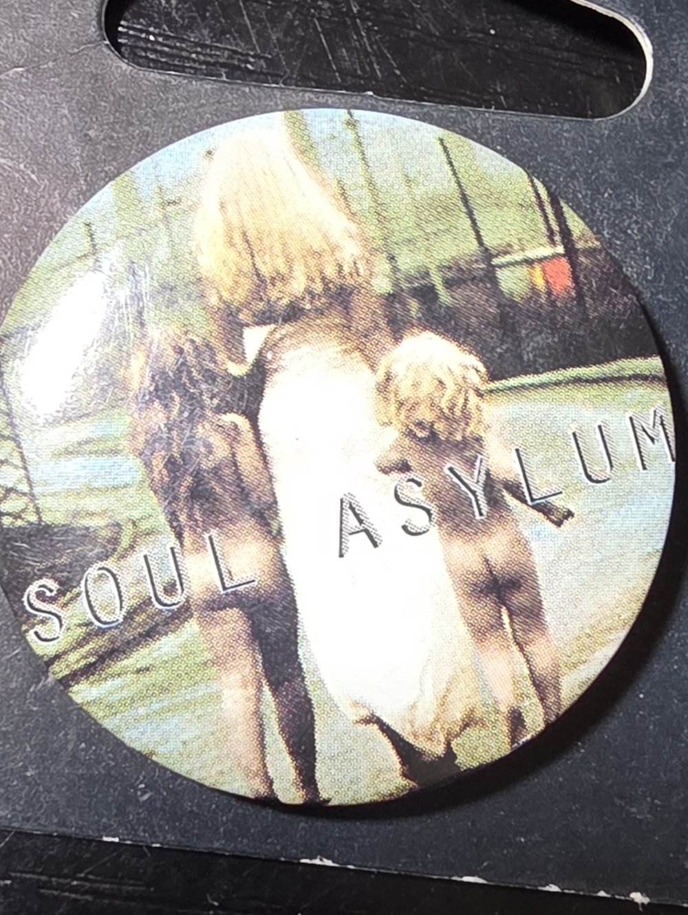 Vintage 90s Soul Asylum Tour Promo Button Pin Back Rock